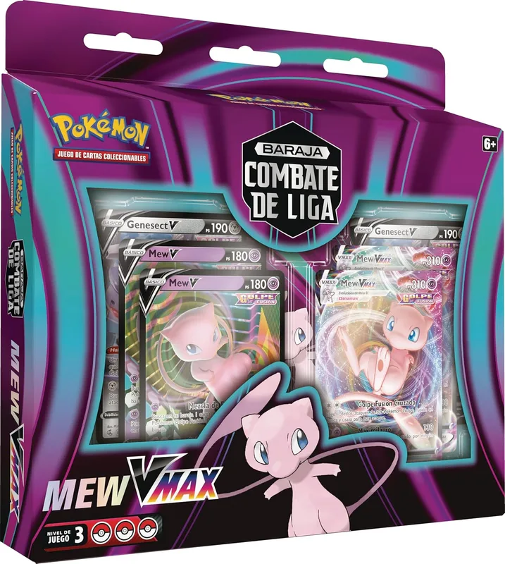 Baraja Combate de Liga de Mew VMAX (español)