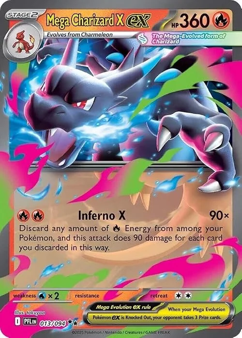 Pokémon: Colección Ultrapremium Mega-Charizard X ex