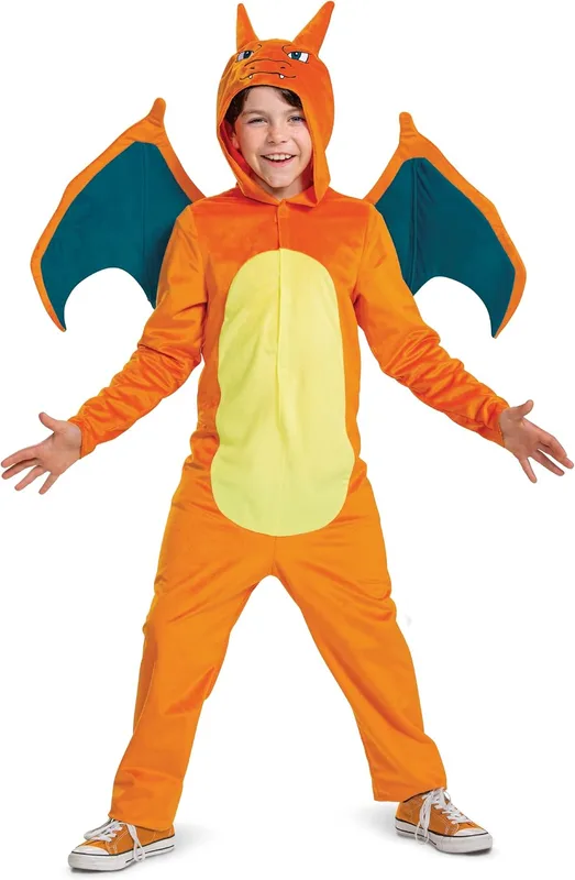 Disfraz de Charizard para niños con capucha (Disguise)