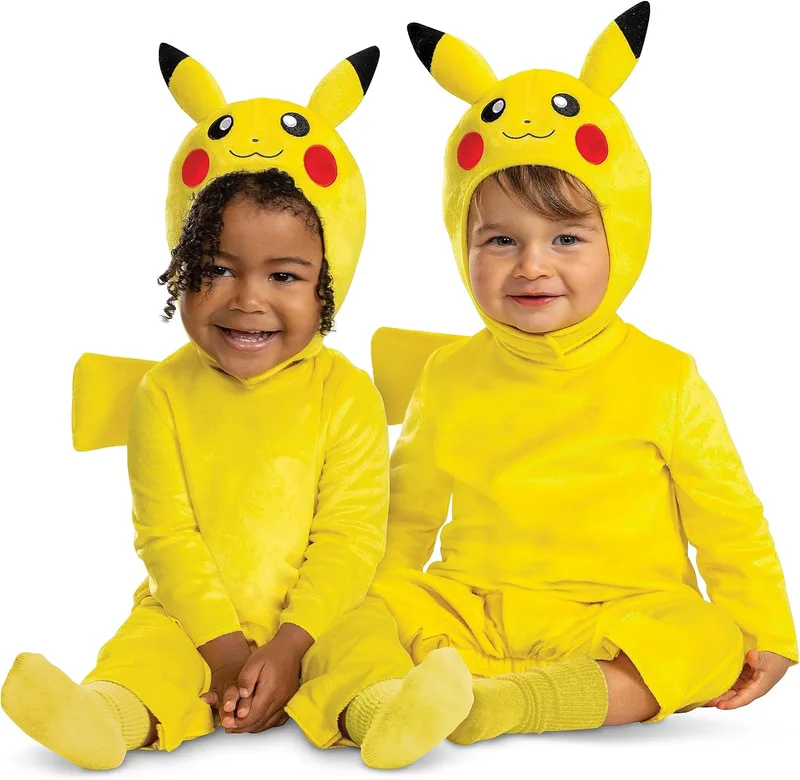 Disfraz de Pikachu para niños pequeños, de 1 a 4 años (Disguise)