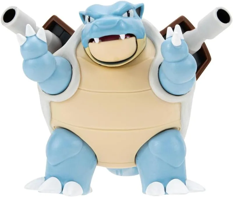 Figura de acción de Blastoise 11 cm con hidrocañones (Jazwares)