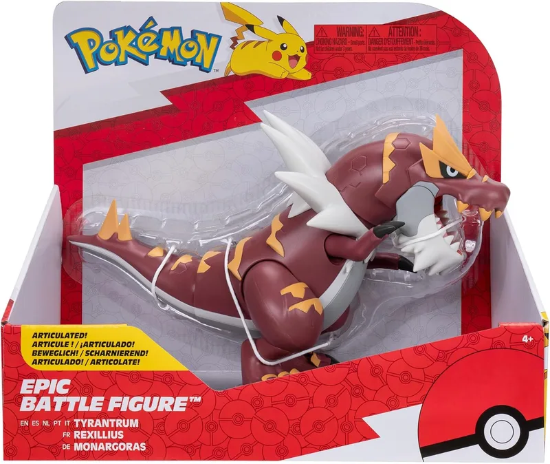 Figura épica de Tyrantrum 30 cm con expositor (Jazwares)