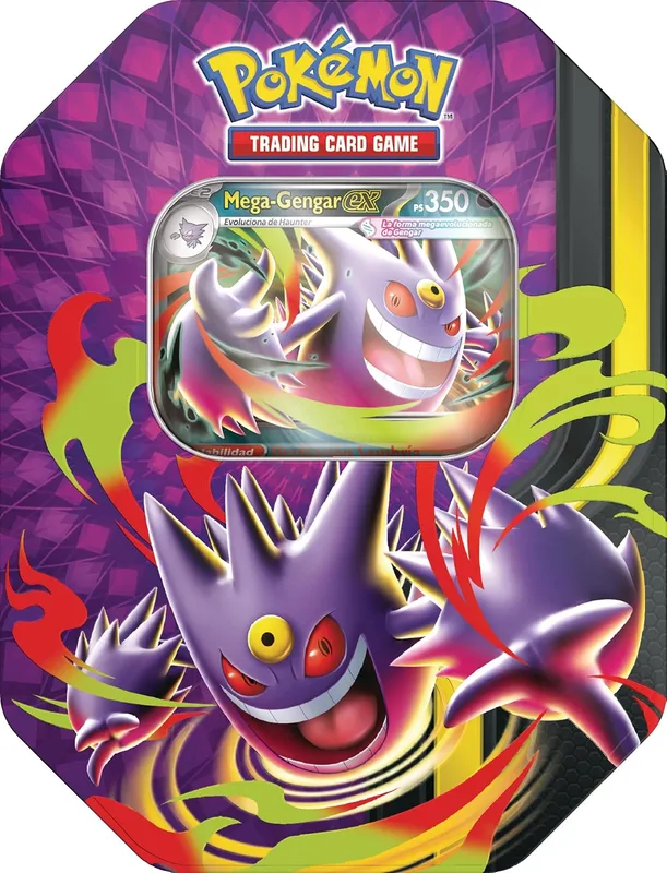 Lata Megaluz Lunar: Mega-Gengar ex (4 sobres + carta promo)