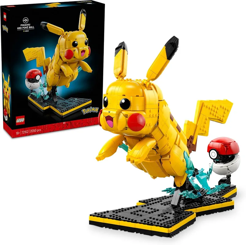 LEGO Pokémon Pikachu y Poké Ball (72152)