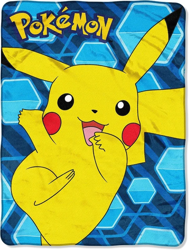 Manta Glitch Pikachu (Northwest, 117 × 152 cm)