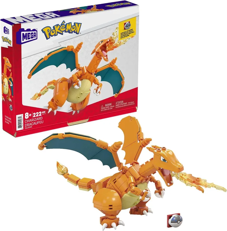 MEGA Construx Pokémon Charizard (222 piezas)