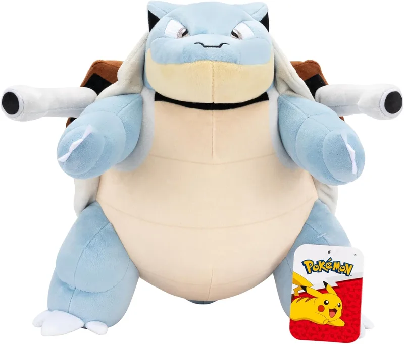 Peluche oficial de Blastoise 30 cm (Jazwares)