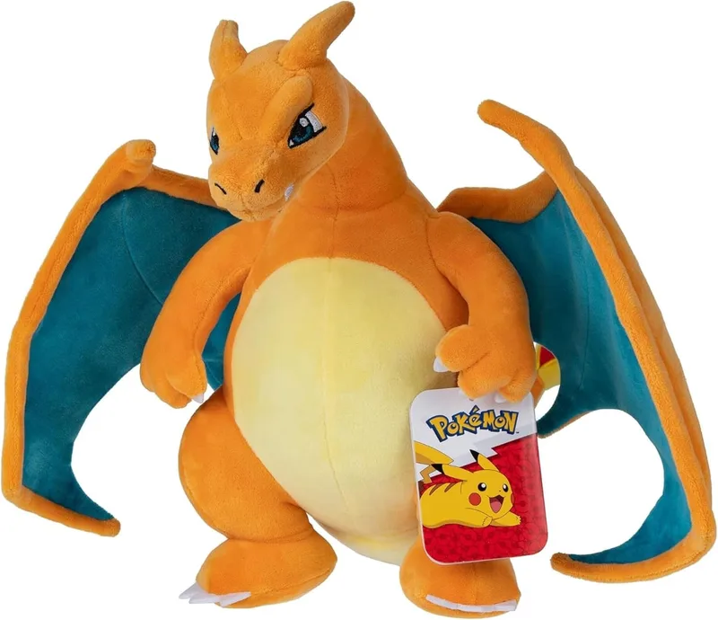 Peluche oficial de Charizard 30 cm (Jazwares)