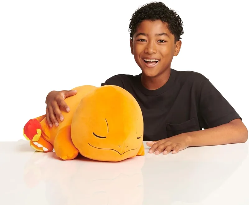 Peluche de Charmander durmiente 45 cm (Jazwares)