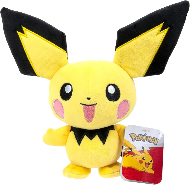Peluche de Pichu 20 cm (Jazwares / Bandai)