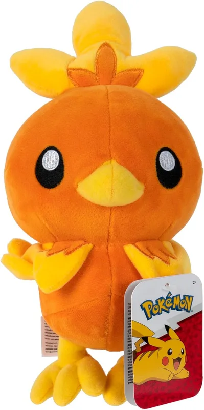 Peluche oficial de Torchic 20 cm (Jazwares)