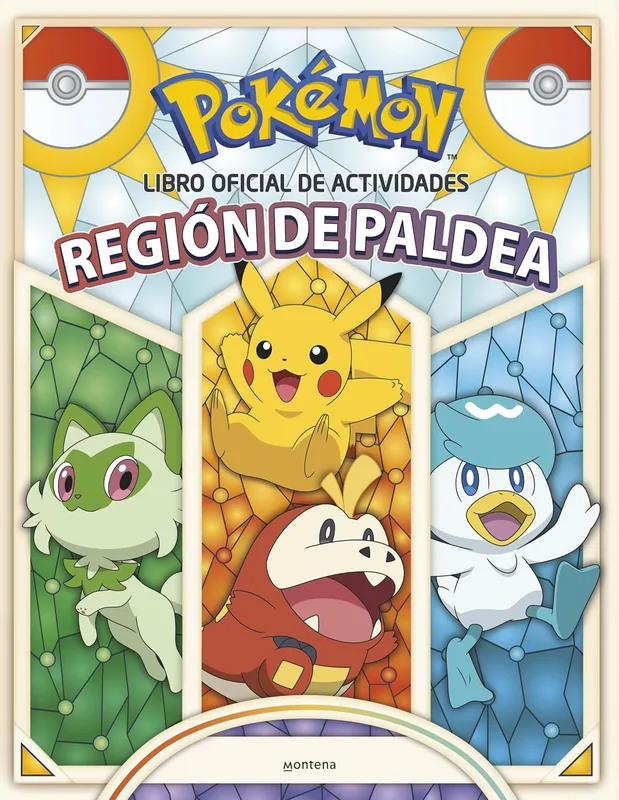 Pokémon. Actividades – Región de Paldea (libro oficial)