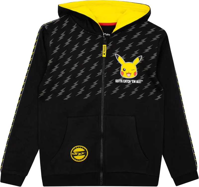 Sudadera con capucha infantil de Pikachu