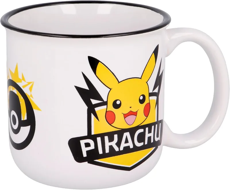 Taza de desayuno de Pikachu 400 ml en caja de regalo (Stor)