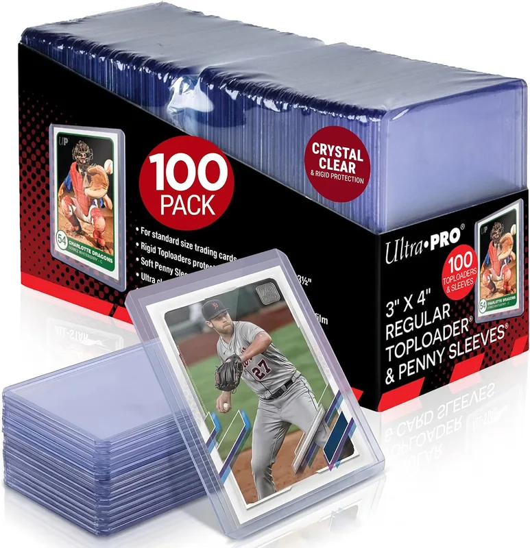 Ultra Pro: 100 toploaders + 100 fundas para cartas